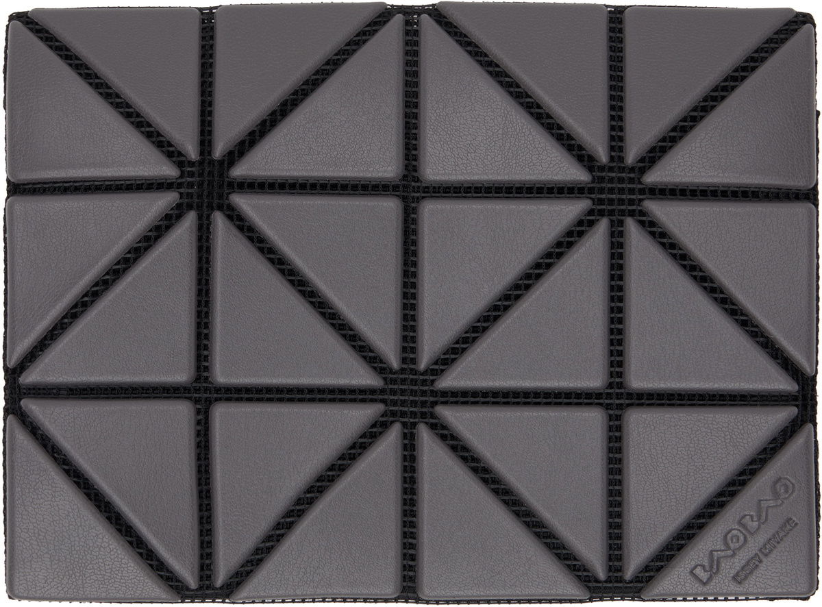 BAO BAO ISSEY MIYAKE Gray Bifold Wallet