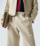 Gucci GG cotton canvas straight pants