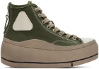 R13 Green Kurt Sneakers