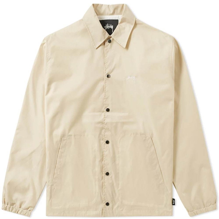 Photo: Stussy Summer Coach Jacket Neutrals