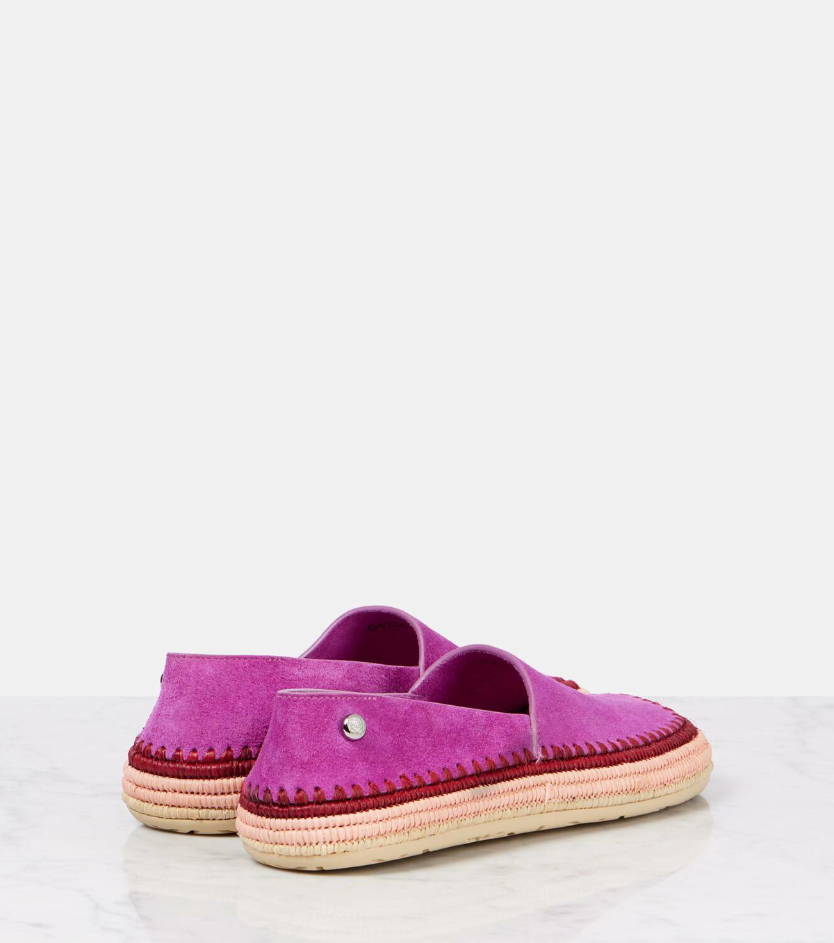 Loewe Paula's Ibiza Rio suede slip-on shoes