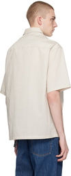 Emporio Armani Beige Pocket Shirt