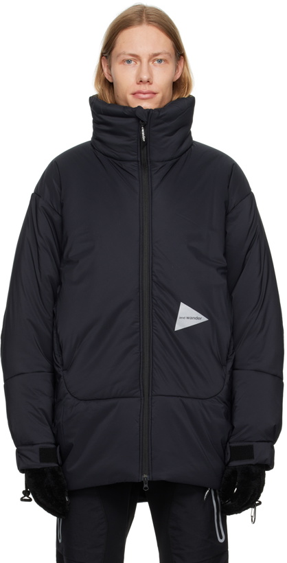 Photo: and wander Black Insulated Coat
