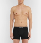 TOM FORD - Stretch-Cotton Boxer Briefs - Black