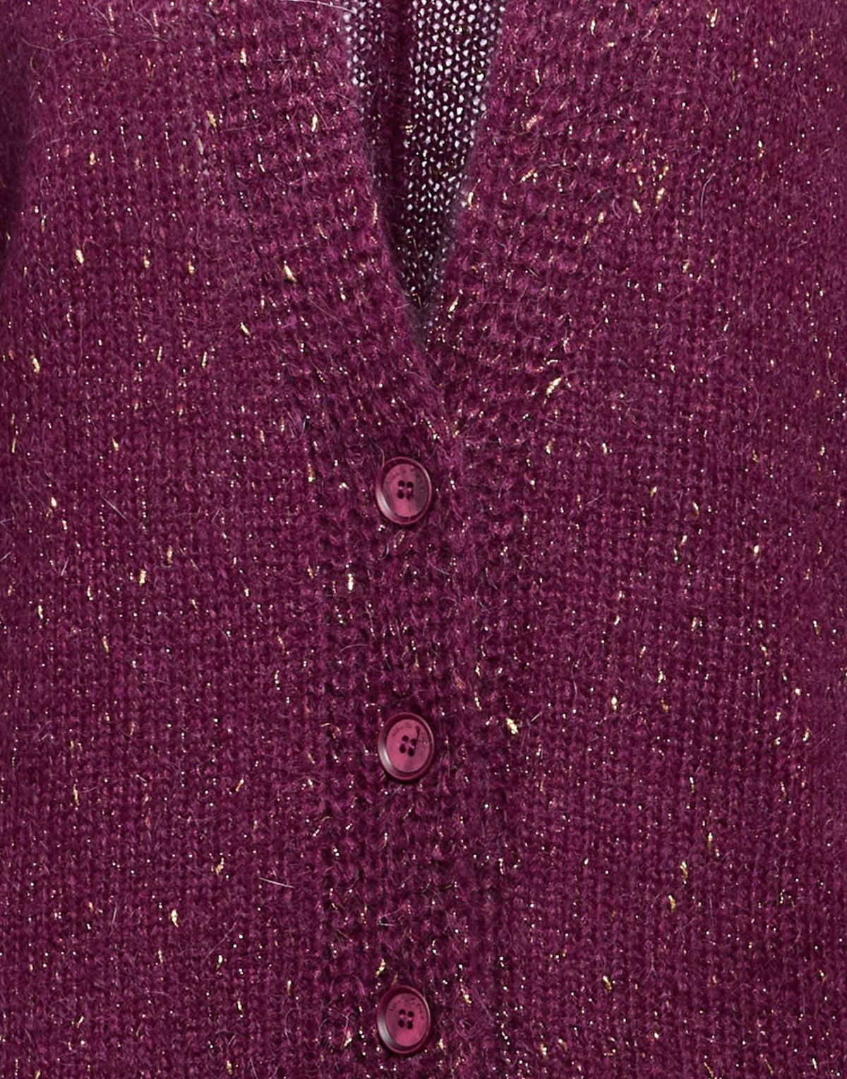 Manila Grace Womens Cardigan Plum