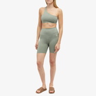 Anine Bing Women's Blake Cycling Shorts in Green