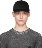 Moncler Black Paneled Cap