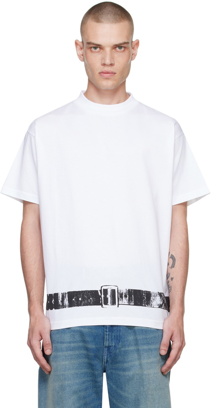 Photo: Random Identities White Belt T-shirt