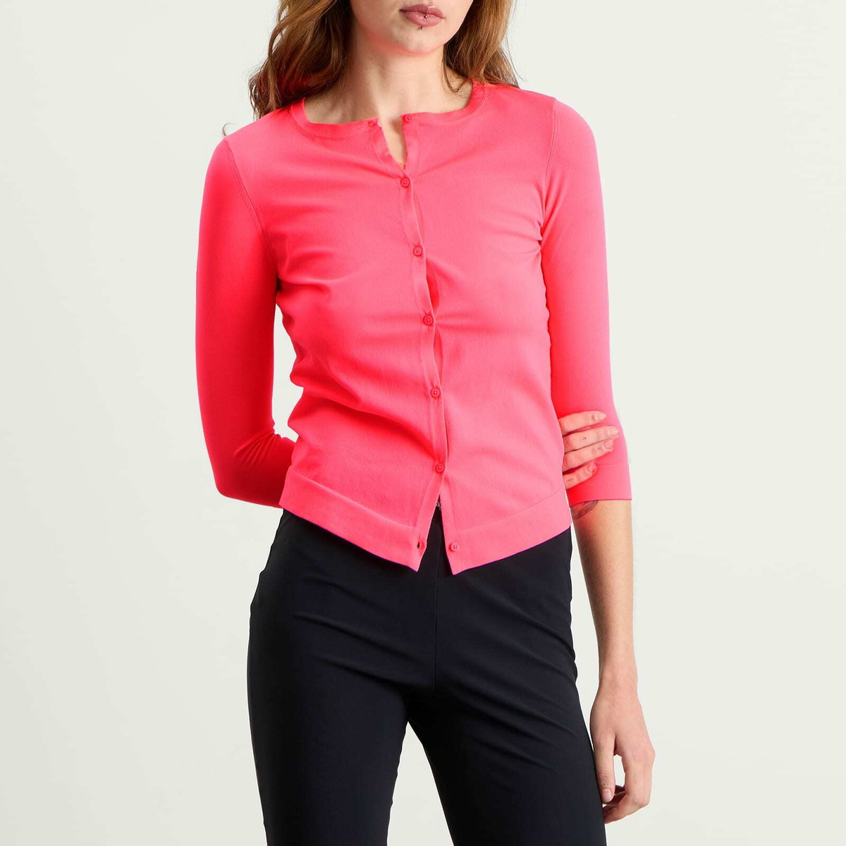 Gimaguas Women's Camu Cardigan in Pink