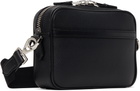 TOM FORD Black Soft Grain leather Traveller Mini Messenger Bag