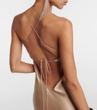 The Sei Silk satin gown