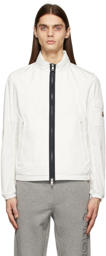 Photo: Moncler White Brize Jacket