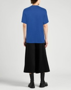 Helmut Lang Mens T-shirt Bright in Blue