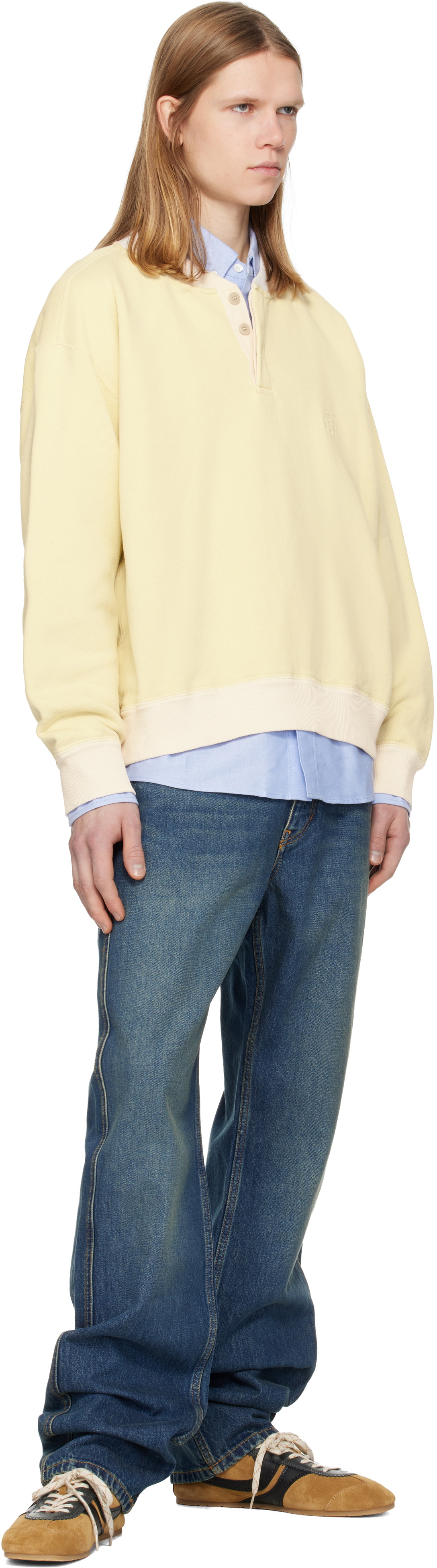 Isabel Marant Yellow Mathias Sweatshirt