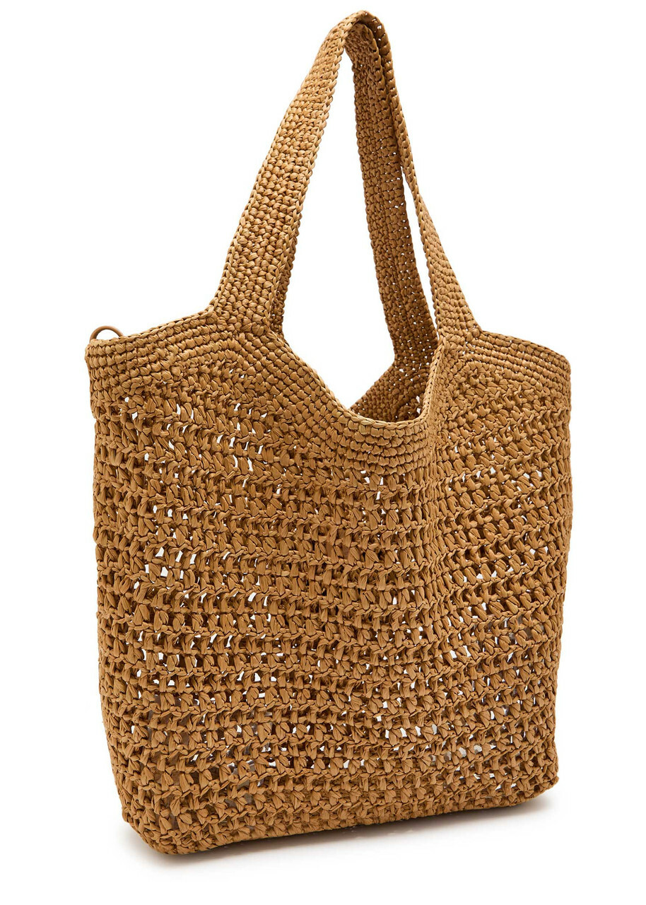 Tods Shopping Media Raffia Tote bag - Natural - One Size