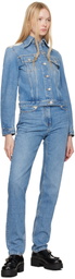 Givenchy Blue Slim Fit Yoke Jeans