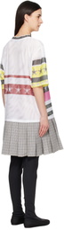 Chopova Lowena Multicolor Nancy Uniform Jersey Midi Dress