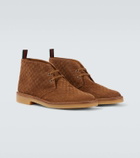 Gucci GG suede ankle boots