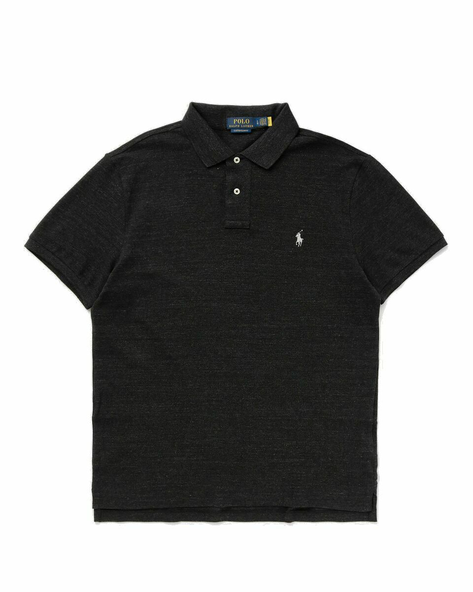 Photo: Polo Ralph Lauren Short Sleeve Knit Polo Shirt Black - Mens - Polos