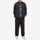 Undercover Men's Down Overshirt in Navy