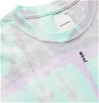 Sasquatchfabrix. - Printed Tie-Dyed Cotton-Jersey T-Shirt - Green