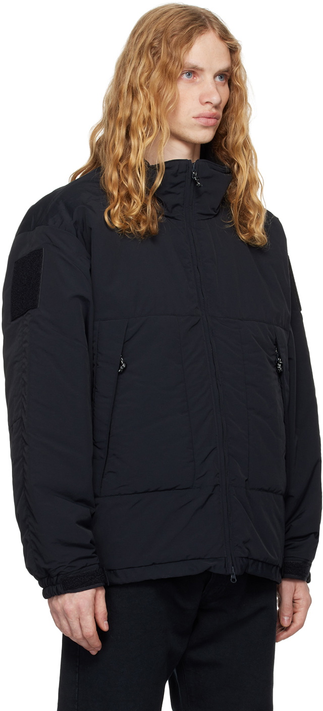 Puffer Mil Jacket - Light Grey