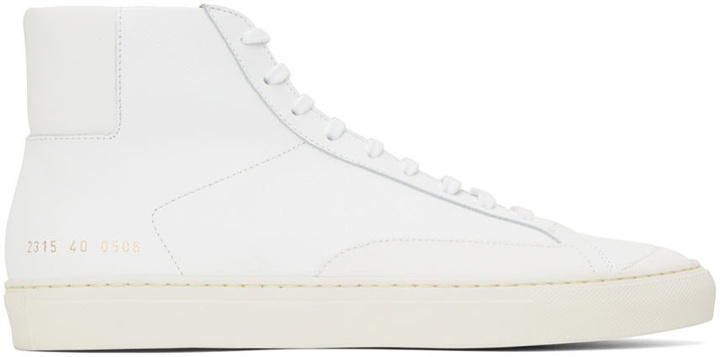 Photo: Common Projects White Achilles High Sneakers