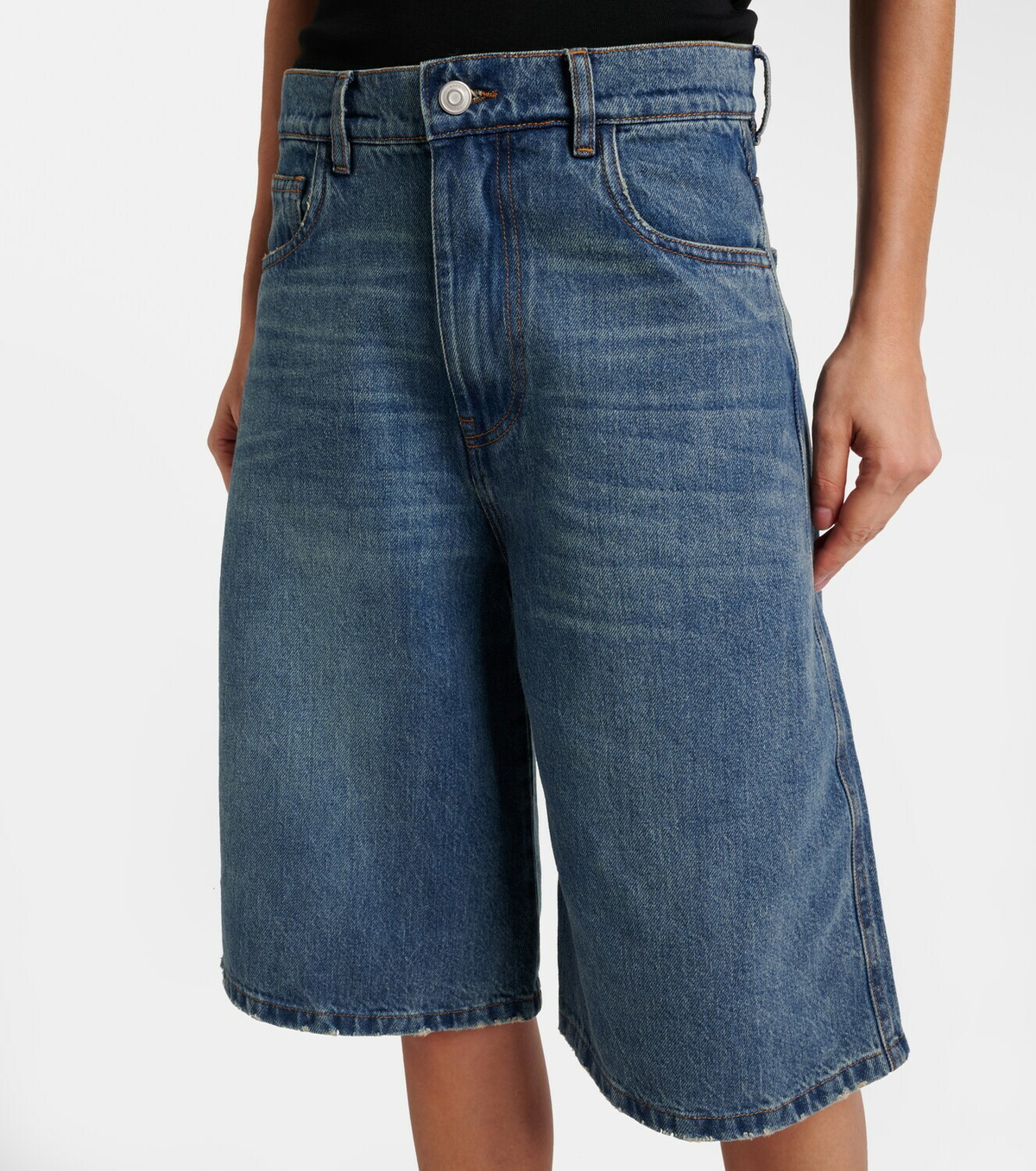 Coperni Denim Bermuda shorts