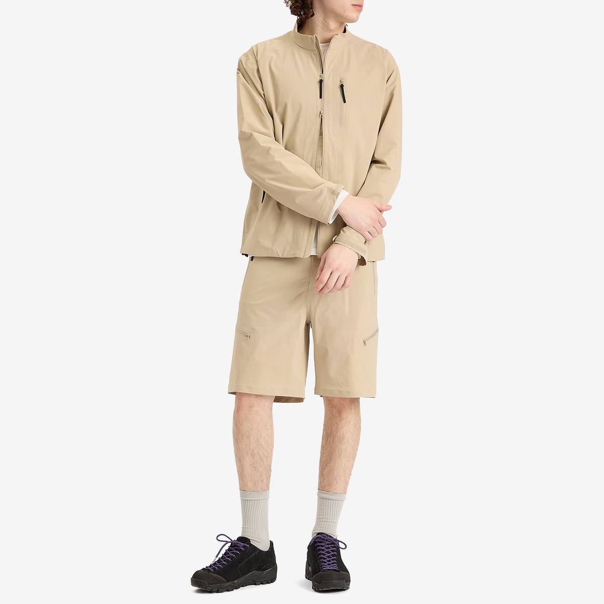 Hiking Patrol Men's Technical Shorts in Beige