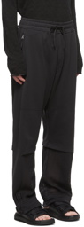 Stone Island Shadow Project Black Cotton Lounge Pants