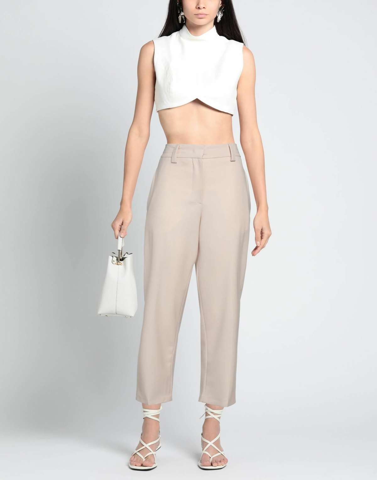 Jucca Womens Pants in Beige