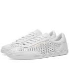 Dolce & Gabbana Men's Saint Tropez Perforated Leather Sneakers in White