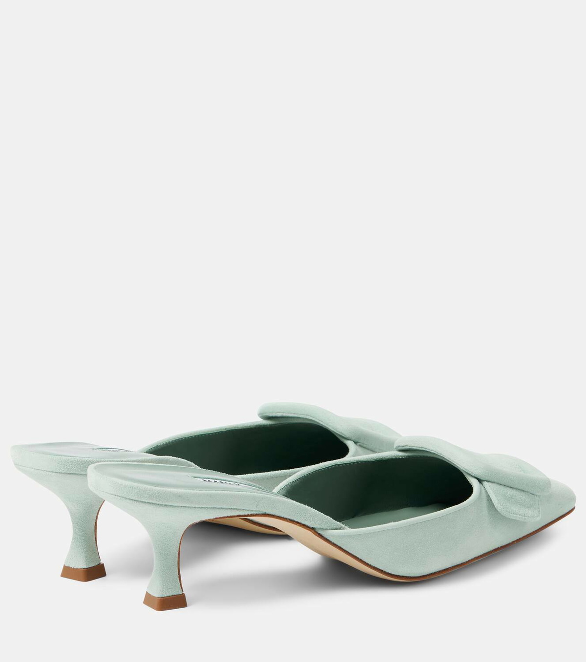 Manolo Blahnik Maysale 50 suede mules