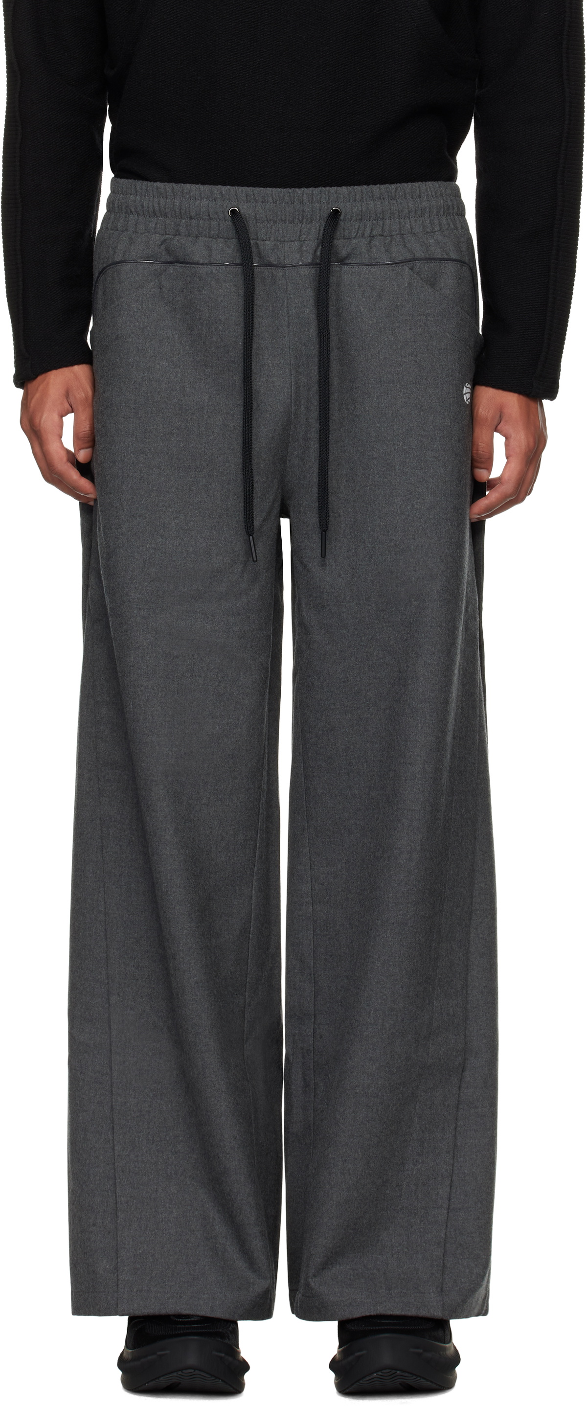 NAMESAKE Gray Wolves Wide Leg Trousers
