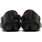 Polo Ralph Lauren Black Anders Leather Driver Loafers