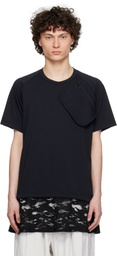 Comme des Garçons Homme Plus Black Polyester Jersey T-shirt