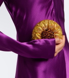 Judith Leiber Couture Sunflower Soleil embellished clutch
