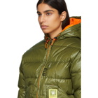 R13 Green Down Hoodie Jacket