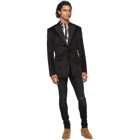 Amiri Black Velvet Blazer