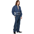 Diesel Red Tag Blue Shayne Oliver Edition Embedded Belt Jeans