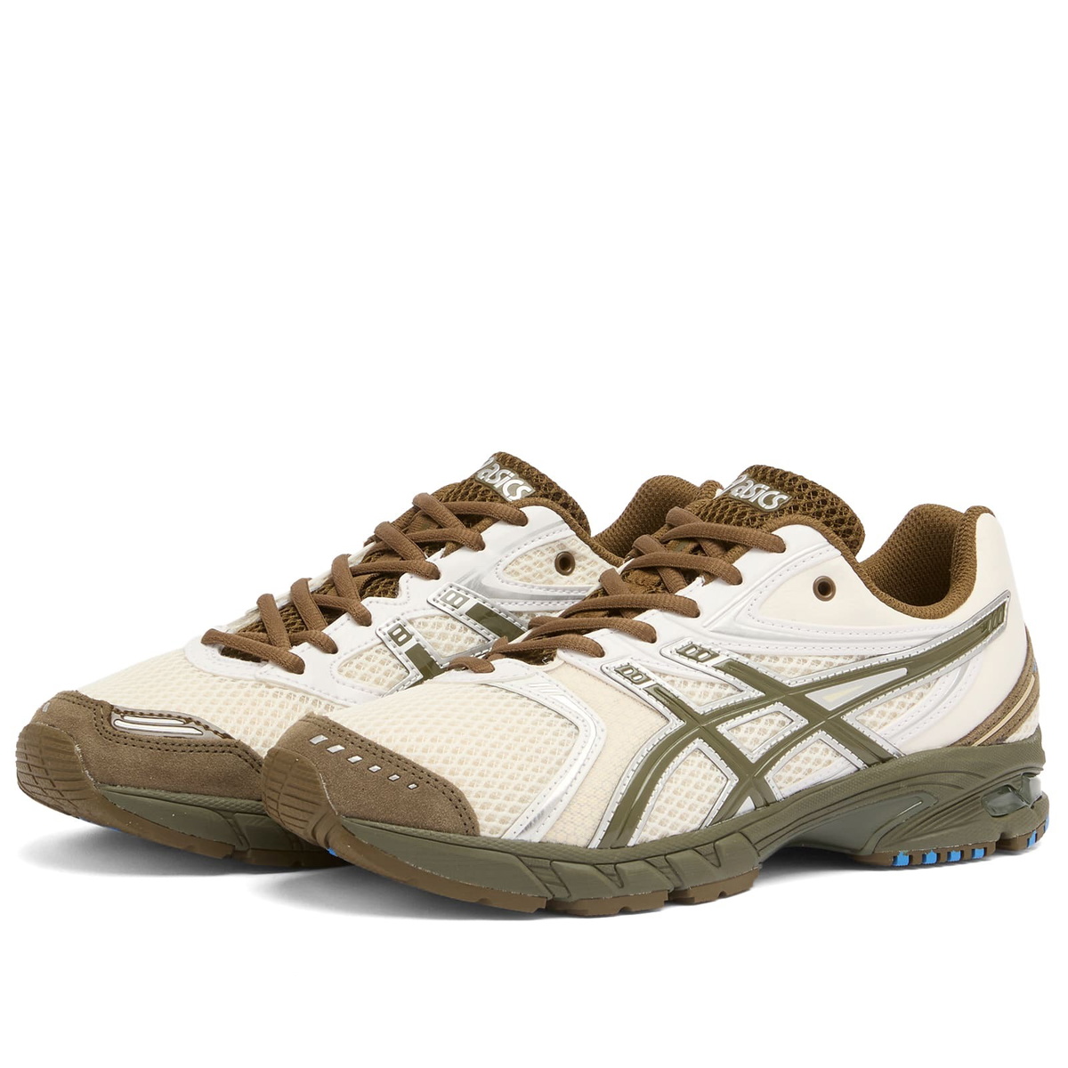 Asics x Temptation Vacation GEL-DS Trainer 14 in Cream/Olive Canvas