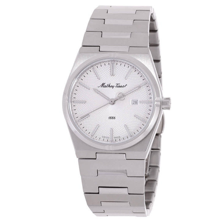 Photo: Mathey-Tissot Zeus Silver-tone Dial Ladies Watch D118AS