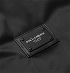 Dolce & Gabbana - Stripe-Trimmed Shell Bomber Jacket - Men - Black