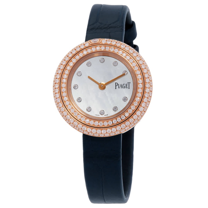 Photo: Piaget Possession Quartz Diamond White Mother of Pearl Dial Ladies Watch G0A45082