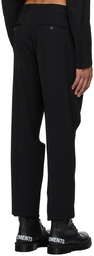 VETEMENTS Black Cut-Out Trousers