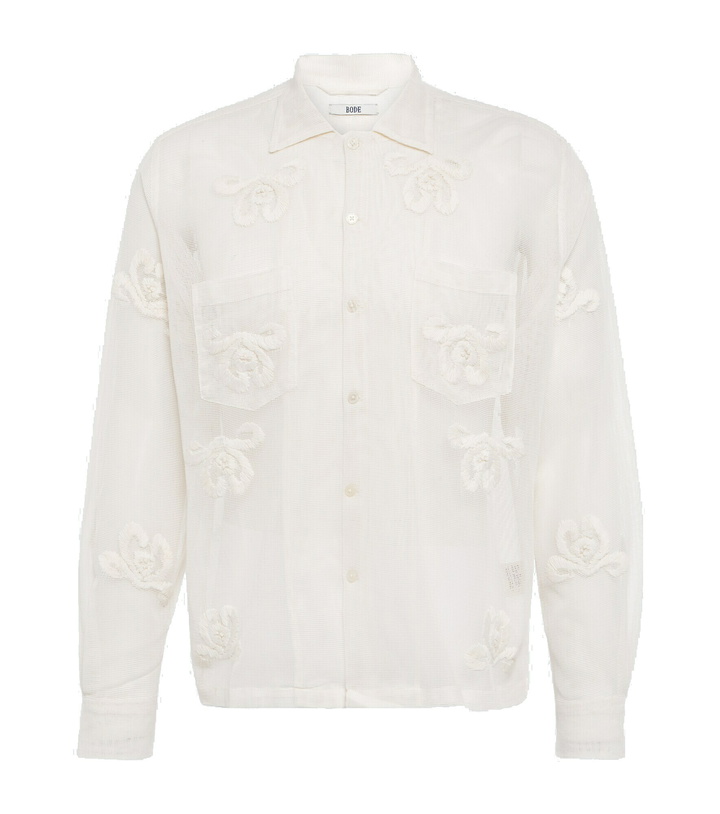 Photo: Bode - Savoy Ribbon cotton shirt