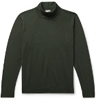 Acne Studios - Stretch Wool-Blend Rollneck Sweater - Dark green