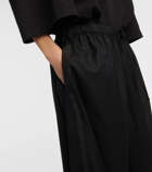 The Row Hubert wool wide-leg pants