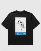 Heron Preston Heron Bird Painted Ss Tee Black - Mens - Shortsleeves