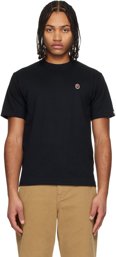 Photo: BAPE Black One Point T-shirt